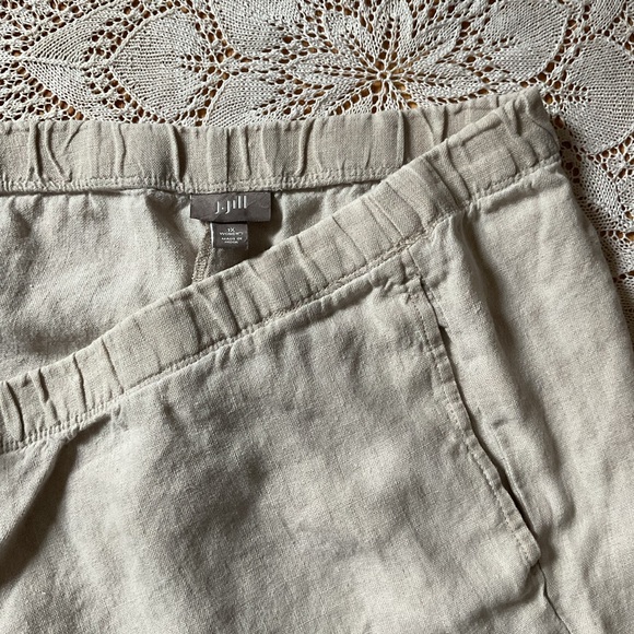 J. Jill ⭐️ beige linen pant ⭐️ 1X ⭐️ - Picture 6 of 6